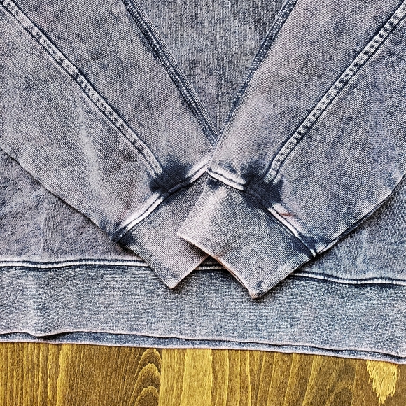 Ninety Percent Stonewash Popover in  Dirty Pink - Picture 4 of 5